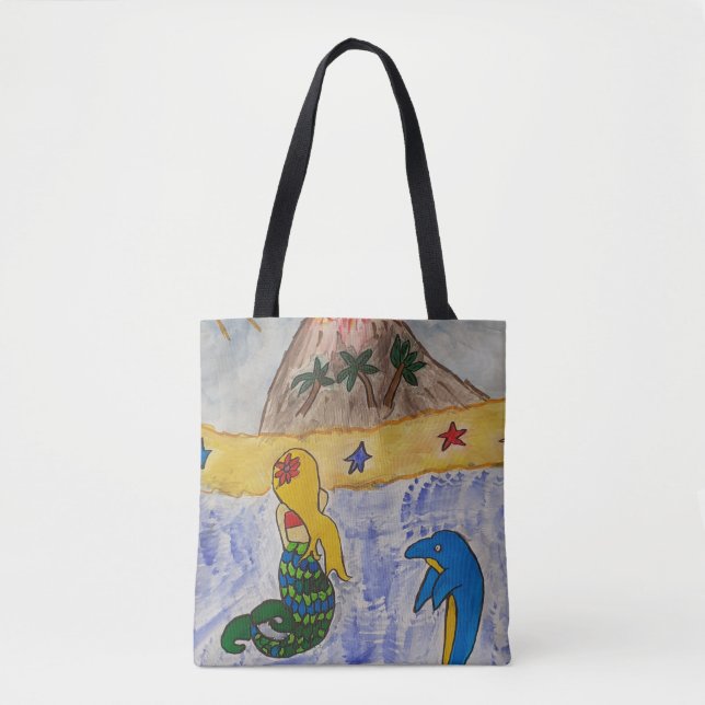 Tote Bag Île Mermaid (Devant)