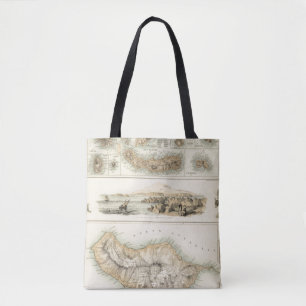 Tote Bag Îles portugaises dans l'Océan Atlantique