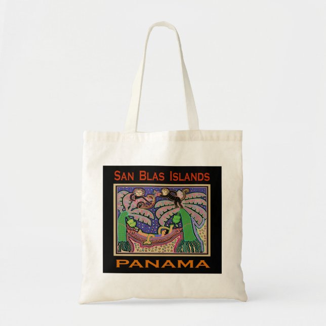 Tote Bag Îles San Blas Panama Mola (Devant)