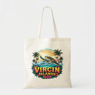 Tote Bag Îles Vierges américaines Caraïbes