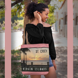 Tote Bag Îles Vierges américaines Coucher de soleil USVI