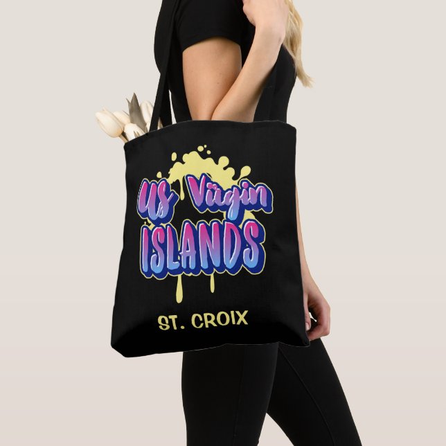 Tote Bag Îles Vierges américaines Sainte-Croix USVI (De près)