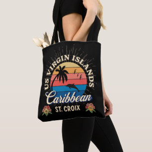 Tote Bag Îles Vierges américaines Sainte-Croix USVI Tropica