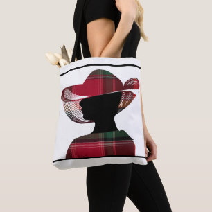 Tote Bag Îles Vierges américaines St. Croix USVI Madras Mot