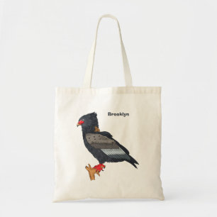 Tote Bag Illustration Bateleur Eagle