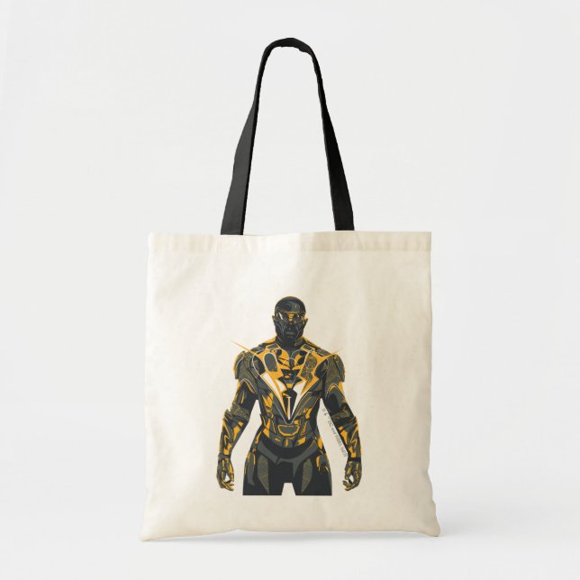 Tote Bag Illustration Black Lightning (Devant)