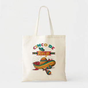 Tote Bag Illustration Cinco De Mayo, 1/2