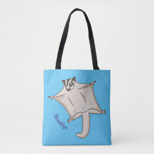 Tote Bag Illustration de cartoon d'un sugar glider mignon e