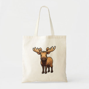 Tote Bag Illustration de cerf de dessin