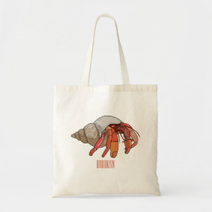 Tote Bag Illustration de crabe ermite