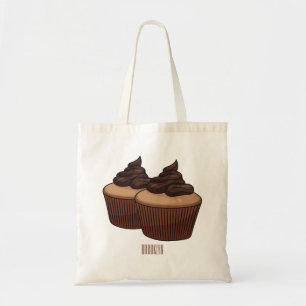 Tote Bag Illustration de Cupcake