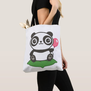 Tote Bag Illustration de Cute Panda