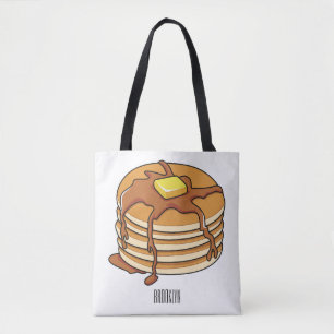 Tote Bag Illustration de dessin animé de Pancake