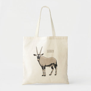 Tote Bag Illustration de dessin animé Oryx