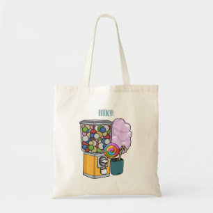 Tote Bag Illustration de dessin de bonbon