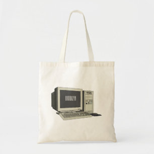 Tote Bag Illustration de dessin sur ordinateur