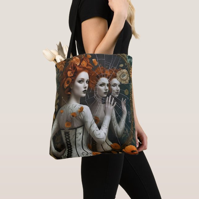 Tote Bag illustration de fantasy  (De près)