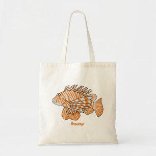 Tote Bag Illustration de Happy lionfish