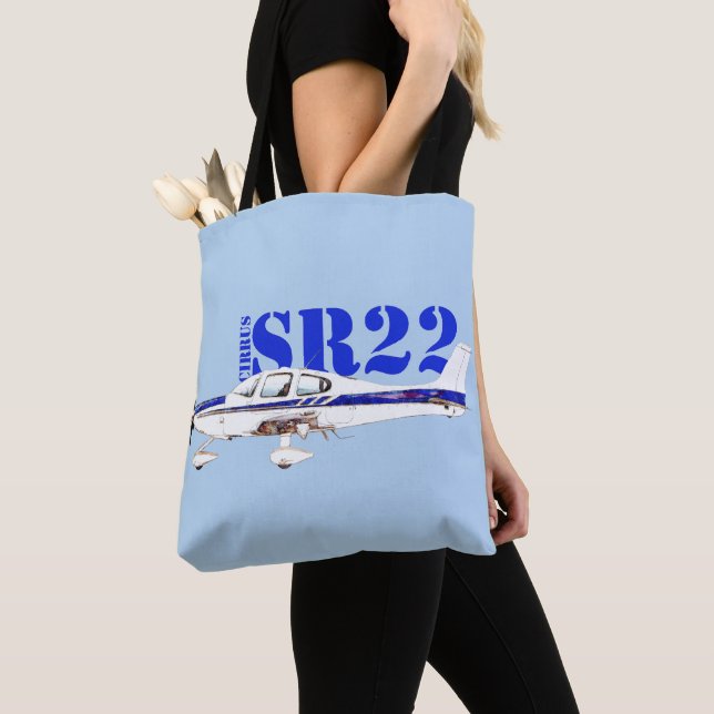 Tote Bag Illustration De La Conception D'Aéronefs Légers Ci (De près)