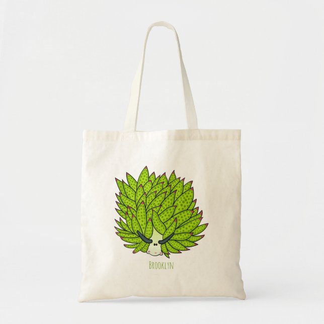 Tote Bag Illustration de la feuille de limon (Devant)