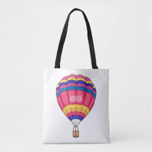 Tote Bag Illustration de la montgolfière