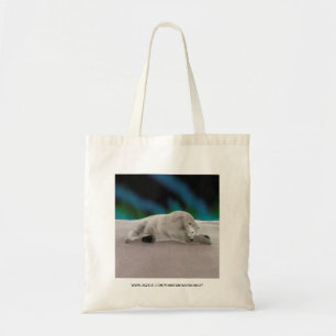 Tote Bag Illustration de la nature arctique de l'ours polai