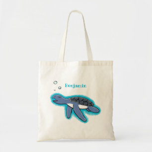 Tote Bag Illustration de la petite tortue de mer