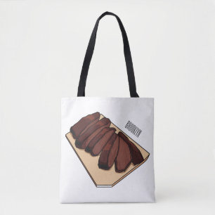 Tote Bag Illustration de la poitrine de boeuf
