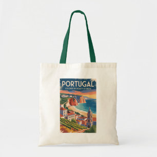 Tote Bag Illustration de la skyline de l'Ibérie au Portugal