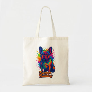 Tote Bag Illustration de l'art de la pop-dog française vibr