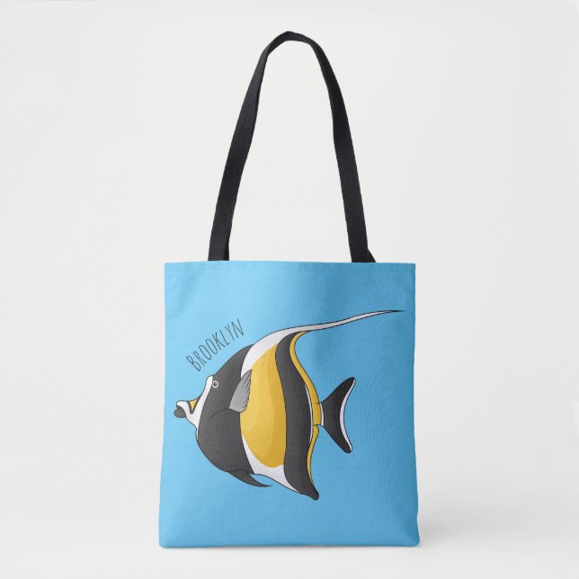 Tote Bag Illustration de l'idole mauresque (Devant)