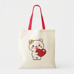 Tote Bag Illustration de l'ours en peluche