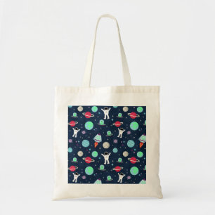 Tote Bag Illustration de motif spatial