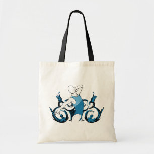 Tote Bag Illustration de natation de Synch