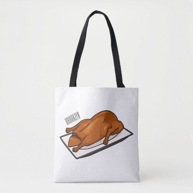 Tote Bag Illustration de Peking duck (Devant)