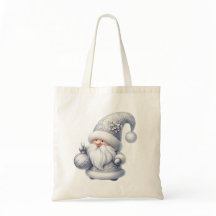 Illustration de Père Noël à l'aquarelle bleue