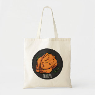 Tote Bag Illustration de poulet rôti