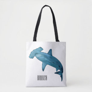 Tote Bag Illustration de requin marteau