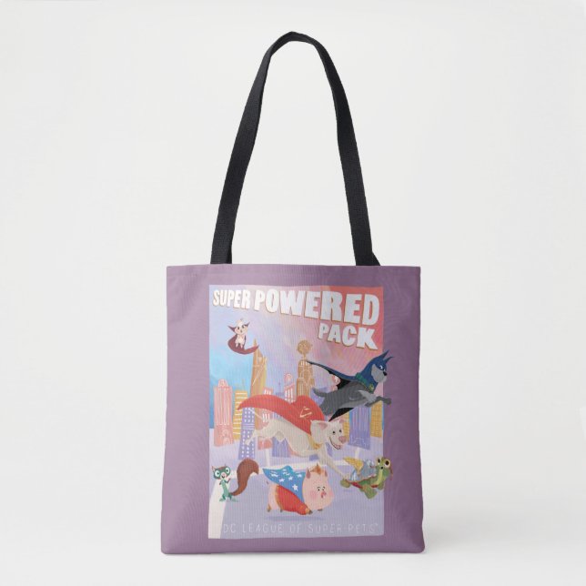 Tote Bag Illustration de Super Powered Pack Metropolis (Devant)