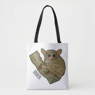 Tote Bag Illustration de Tarsier