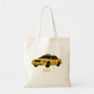 Tote Bag Illustration de taxi