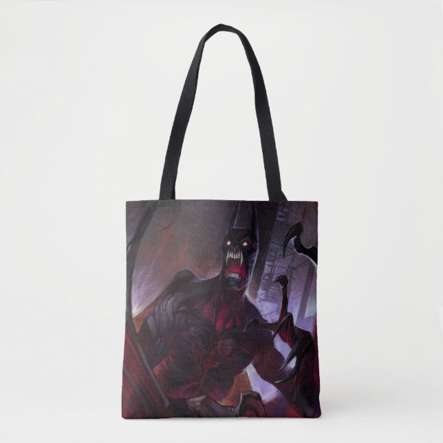 Tote Bag Illustration de Vampire Batman en crise infinie (Devant)