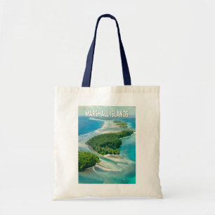 Tote Bag Illustration de voyage de l'art vintage des îles M