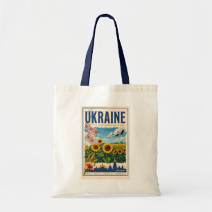 Tote Bag Illustration de voyage du dôme doré du tournesol d