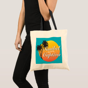 Tote Bag Illustration des îles Sanibel Captiva en Floride