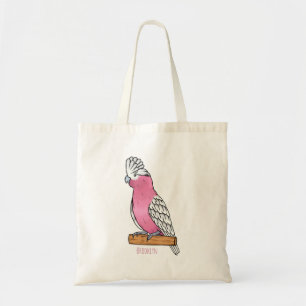Tote Bag Illustration d'oiseau de Galah