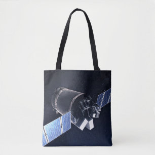 Tote Bag Illustration Du Dragon Xl Spacecraft.