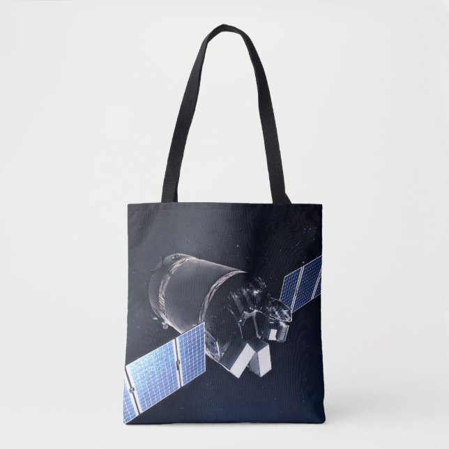 Tote Bag Illustration Du Dragon Xl Spacecraft. (Devant)