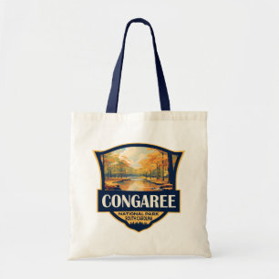 Tote Bag Illustration du parc national du Congaree Voyage V