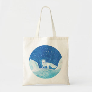 Tote Bag Illustration du renard arctique (Vulpes lagopus)